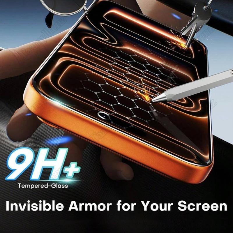 Privacy Protective Screen Protector Film, Compatible iPhone Models, Full Coverage Design, Easy Installation, Durable Protection, Accessories