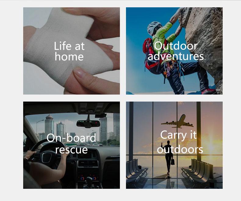 Jumahe Springtok Portable First Aid Kit with Handle,Essential for Home,Office,Car,Travel,Hunting,Camping,Medicine Storage Bag,Travel Accessories Packing Cubes,Toiletry Travel Bag,School Hygiene Bag