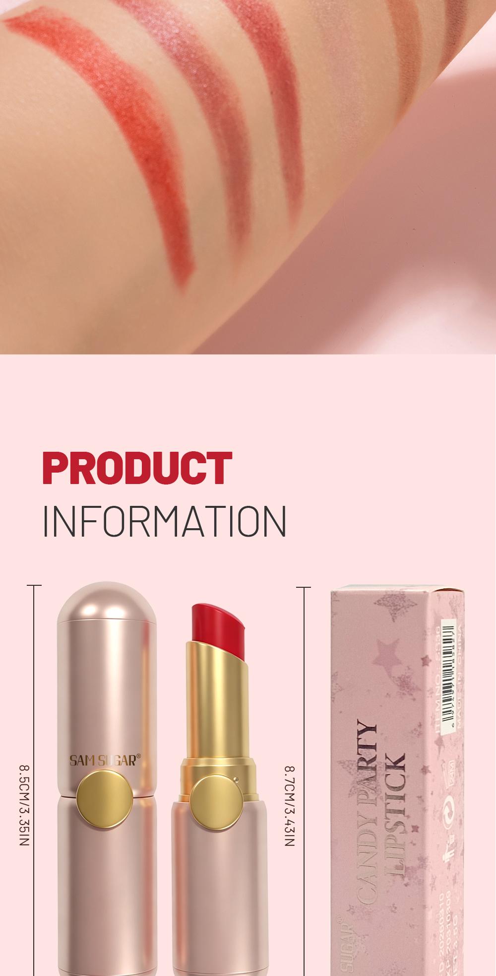 Durable matte lip gloss, waterproof and easy to apply velvet longlasting matte lip gloss, Long Lasting Lipstick