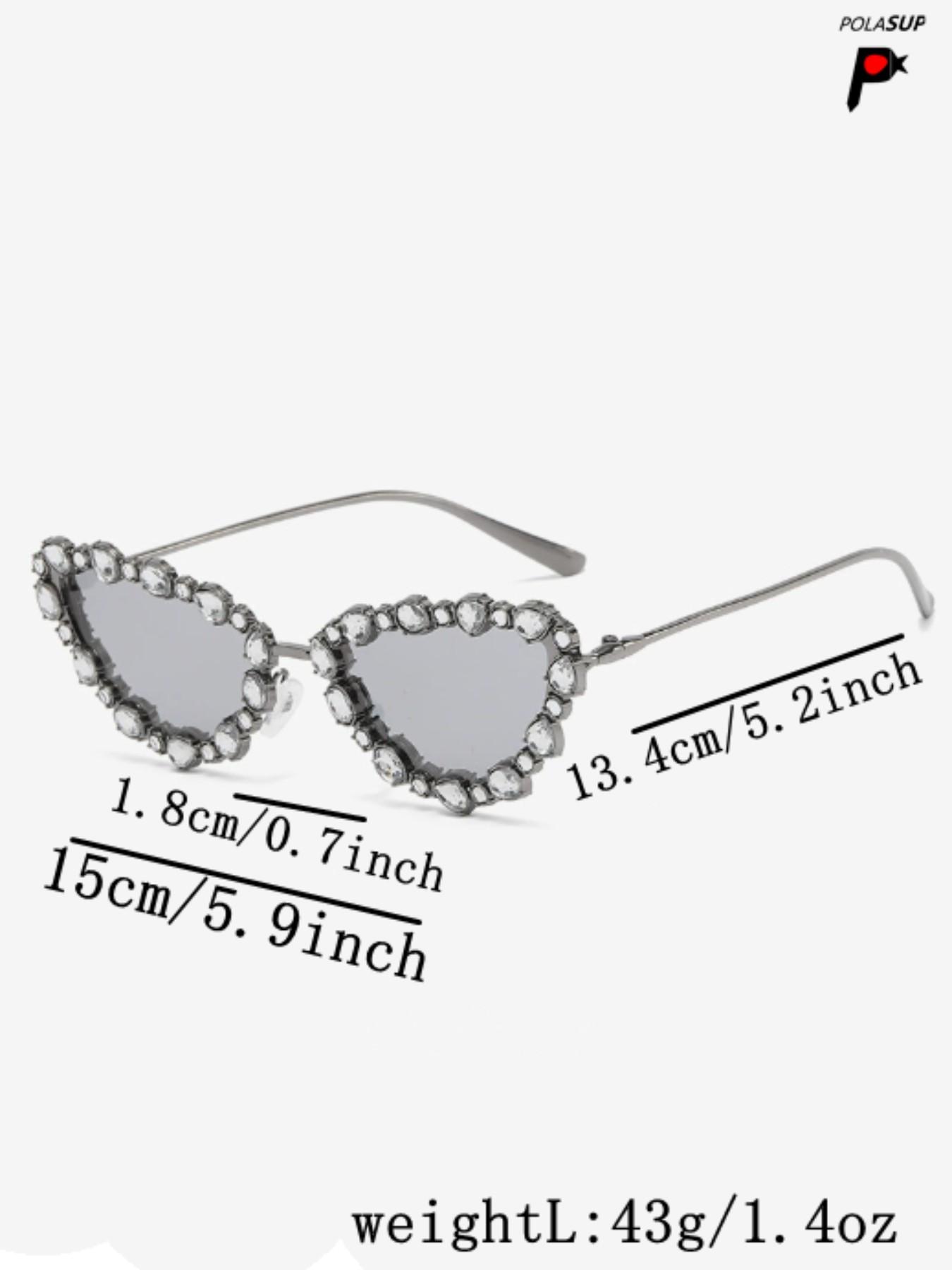 Cute Retro Women's Glasses, Metal Frame, Decorative PC Lenses, Anti-Wind & Sand, Casual Bohemian Style, Party Accessory