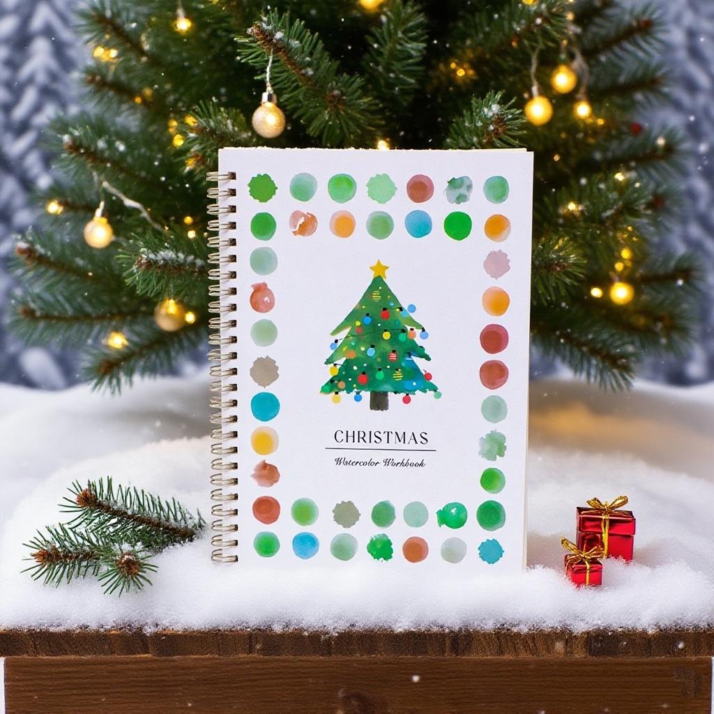 Beautiful Cartoon Watercolor Painting Book, Sketch Paper for Coloring, Water Coloring Books, Easy to Use, Ideal for Art Enthusiasts, Perfect Gift (no Brushes Included)