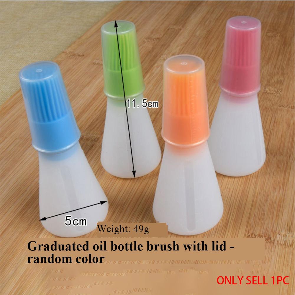 1pc High-Temperature Oil Control Brush, Precision Kitchen Tool, BBQ Grill Brush, Non-Stick Pan Oil Remover, Camping Party Essential