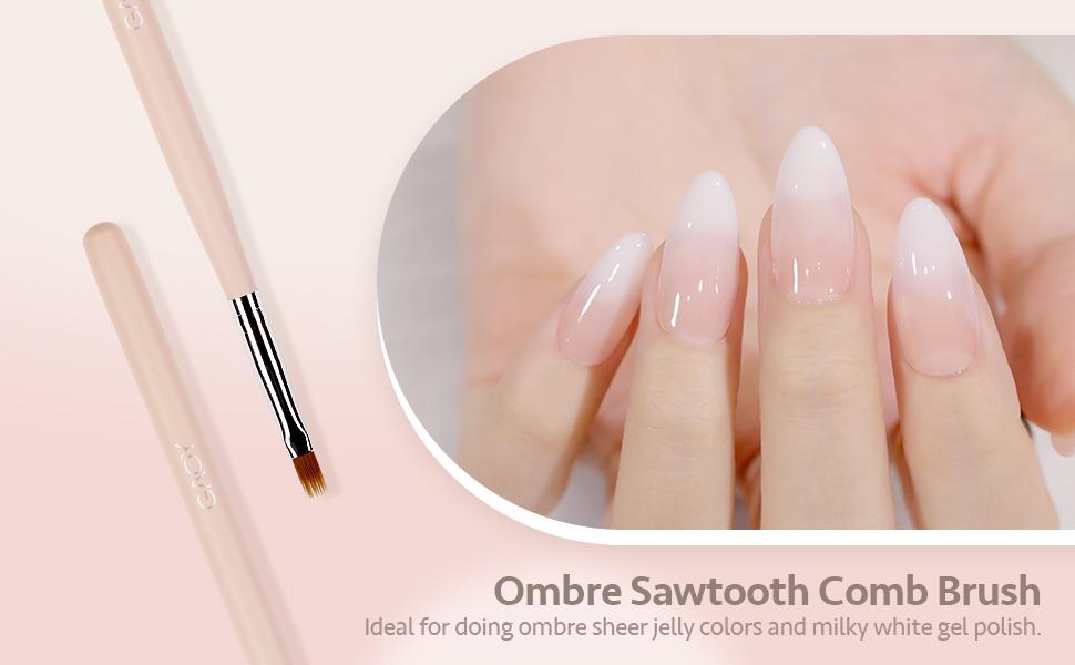 GAOY 8 Pcs Nail Brushes for Nail Art, Nail Design Tools for Nail Detail Painting, French Liner and Dotting Pens for Nail DIY