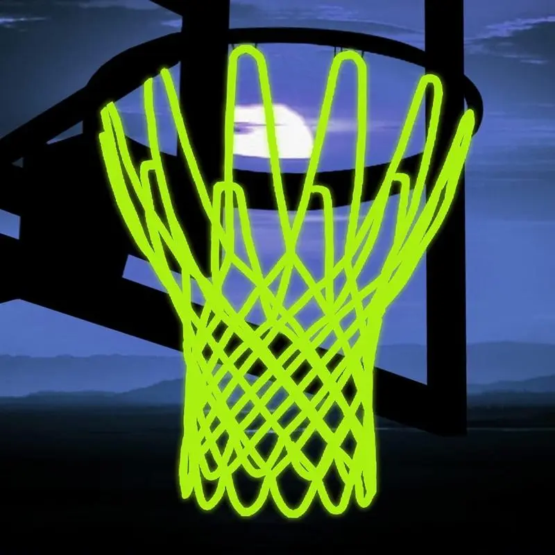 Outdoor activitiesNEIJIANG Glow Basketball Net, Nightlight Basketball Net Luminous Outdoor Portable Sun Powered Sport lon