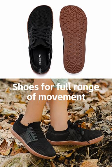 HOBIBEAR Minimalist Wide Toes Barefoot Shoes Mens Womens Walking Sneakers Shoes Width | Zero Drop Sole Athletic