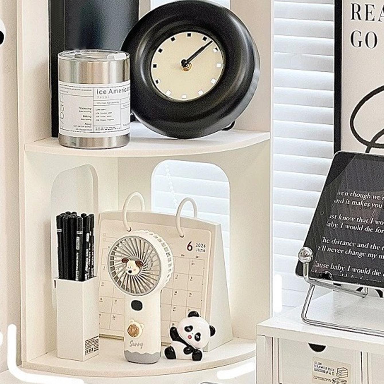 Multi-Layer Corner Shelf, Wall Angle Storage Rack, Desk Standing Bend Corner Shelves, Bedside Dormitory Bookshelf Organizer, Wall Mounted Shelf, Living Room, Decoration Items