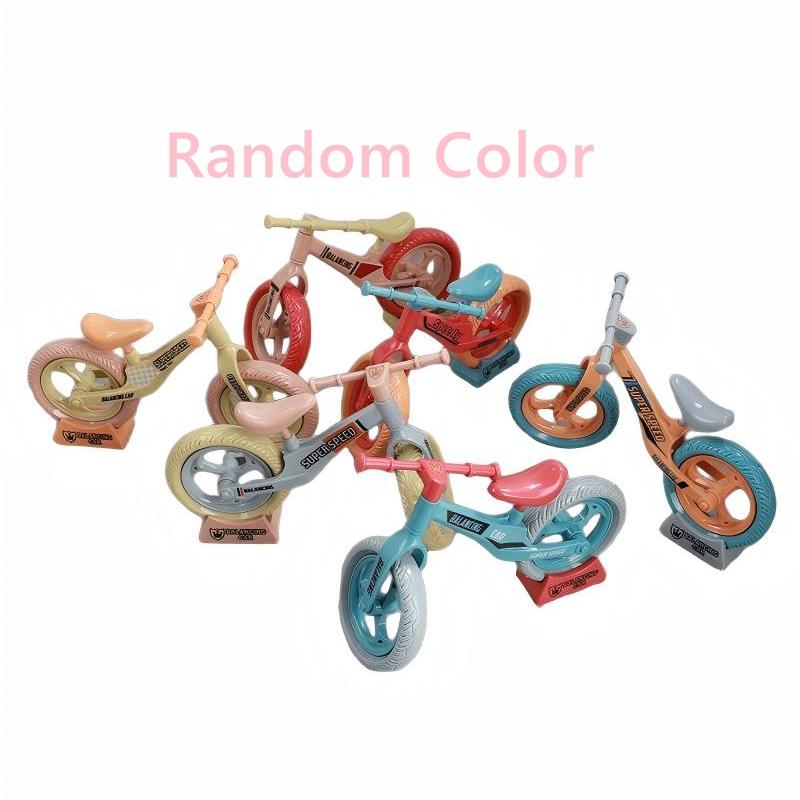 New 5.5 Inch Doll Set, Realistic Mini Bike Balance Toy, Role-Playing Playset, Unisex Kids Toy, Fun Pretend Play Gift