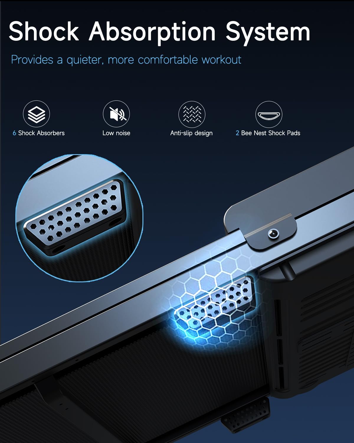 Walking Pad Treadmill for Home - Under Desk Treadmills Portable Mini Compact Walk Running Machine Pads Slim Lightweight Caminadora Eléctrica para Casa Office Small Spaces with Adjustable Speed Remote