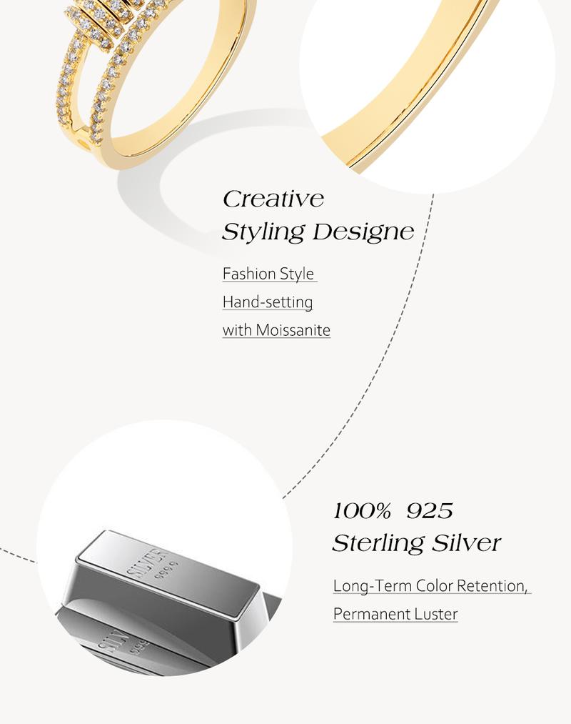 Full Synthetic Moissanite Ring for Women Men Circle Halo Handmade 925 Sterling SIlver Rings Wedding Bride jewelry Gift R221