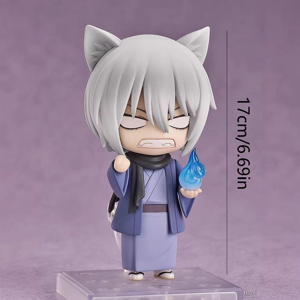 Anime Q Version Clay Figure #2443 Bara Exchangeable Face Collectible Model, Handmade Office Toy, Unique Design, Perfect Gift