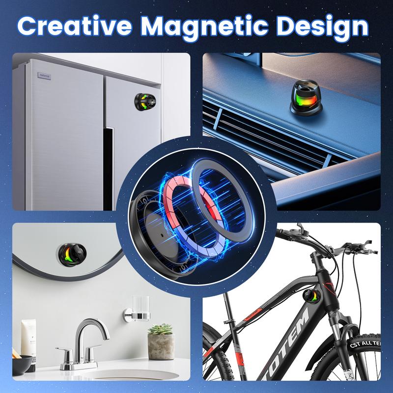 Dohelly Mini Bluetooth Speaker featuring RGB Lighting, 3D Surround Sound, HD Audio, Portable Wireless Design, Lasts up to 20 Hours, Perfect for Holiday Gifts, Home Gatherings, Outdoor Events, and Beach Celebrations