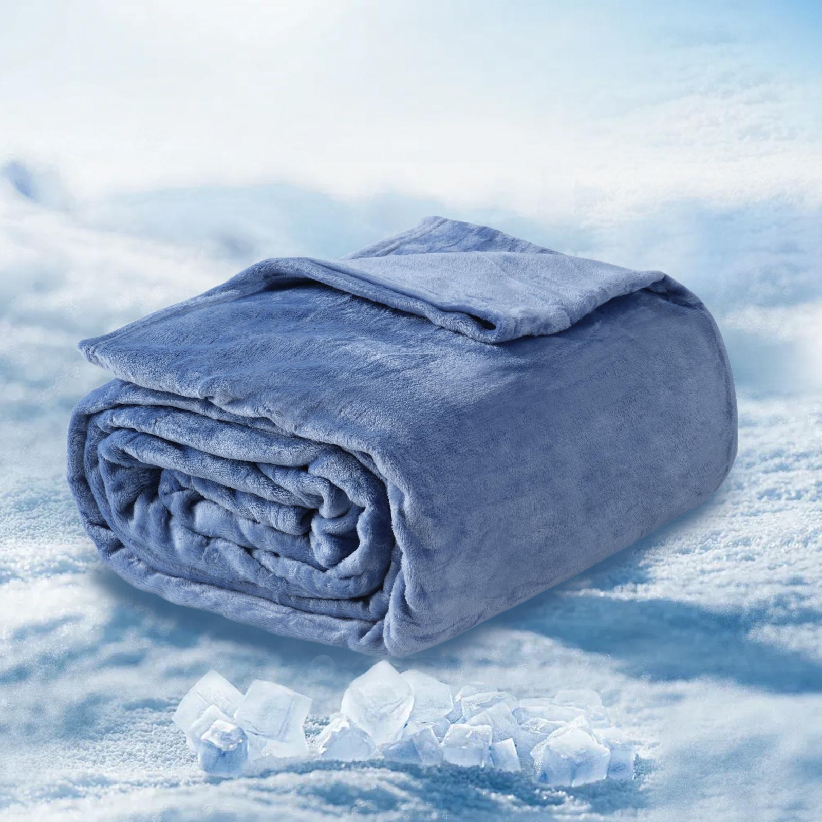 VIZIM All Season Fleece Blanket, Soft Flannel Throw Blanket for Bed Sofa Couch & Travel, Breathable 270GSM Cozy Blanket, Twin Full Queen King Sizes, Alternative to Heated Blankets