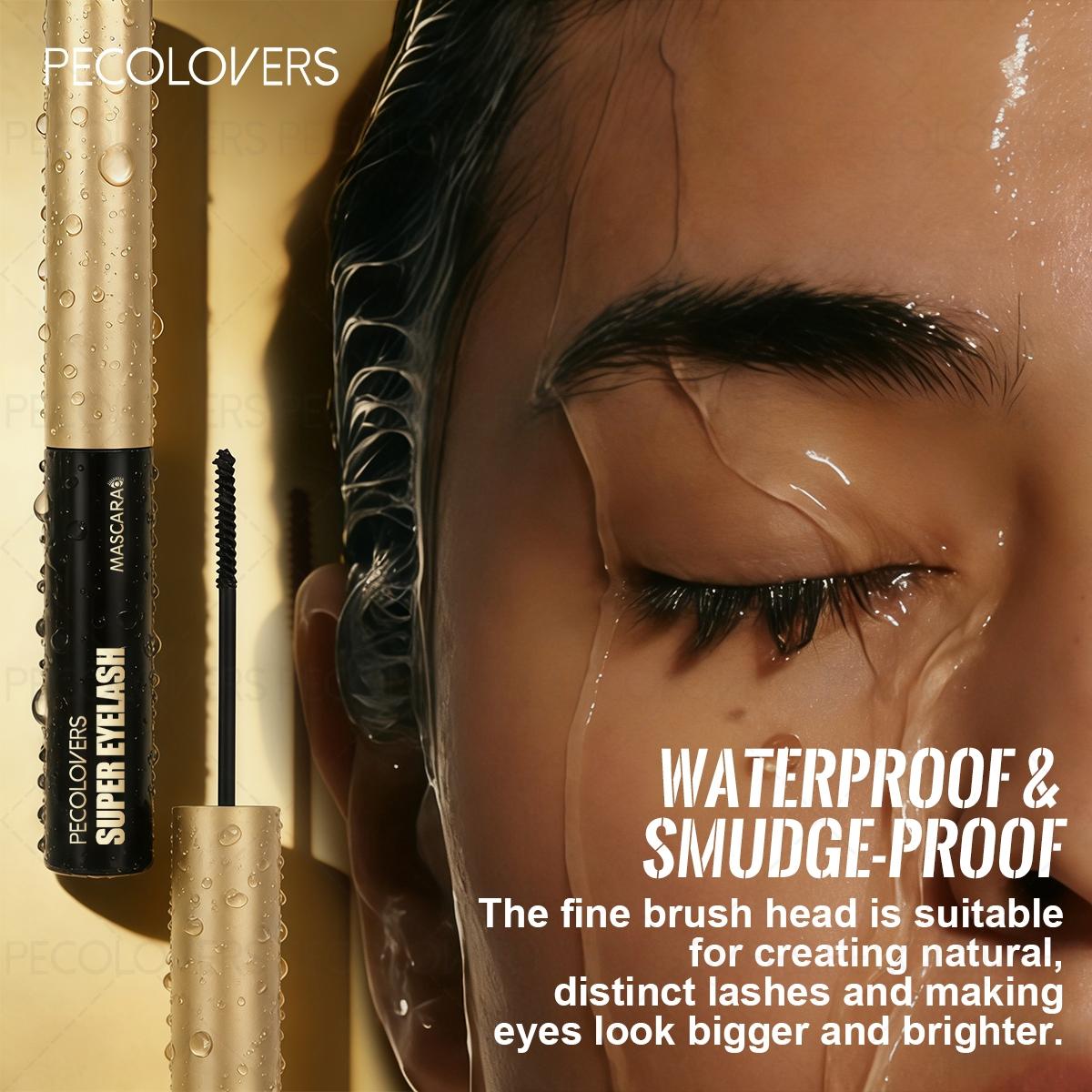 1pc Eyelash Mascara- Chic Metallic Black Exterior, Fiber-Enhanced Extra Long Effect, Curling & Volumizing Dual Action, All-Weather Smudge-Proof Wear, Gentle Application, Perfect for Special Occasions & Daily Glam Look - Waterproof Lengthening Mascara