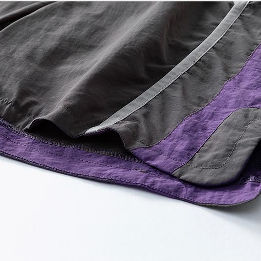 2026 Summer New Men's Quick-Dry Shorts, Ice-Cool Sports Outdoor Beach Shorts, Quick-Dry Shorts with Contrasting Color Waist and Side Curved Line Splicing, Versatile Outdoor Fitness Beach Shorts #   SummerWins