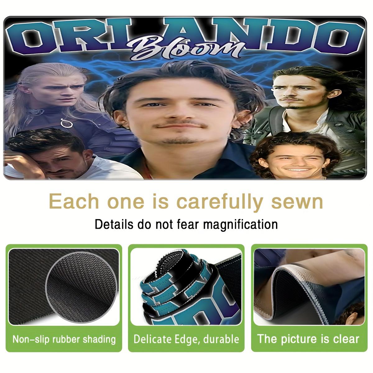 Orlando Bloom inspiration  Mouse Pad for PC, Office, Esports - Heavy Duty Desk Pad, Office Accessories, Modern Aesthetics, Durable Surface, Precise Control, Suitable for Office Workers.