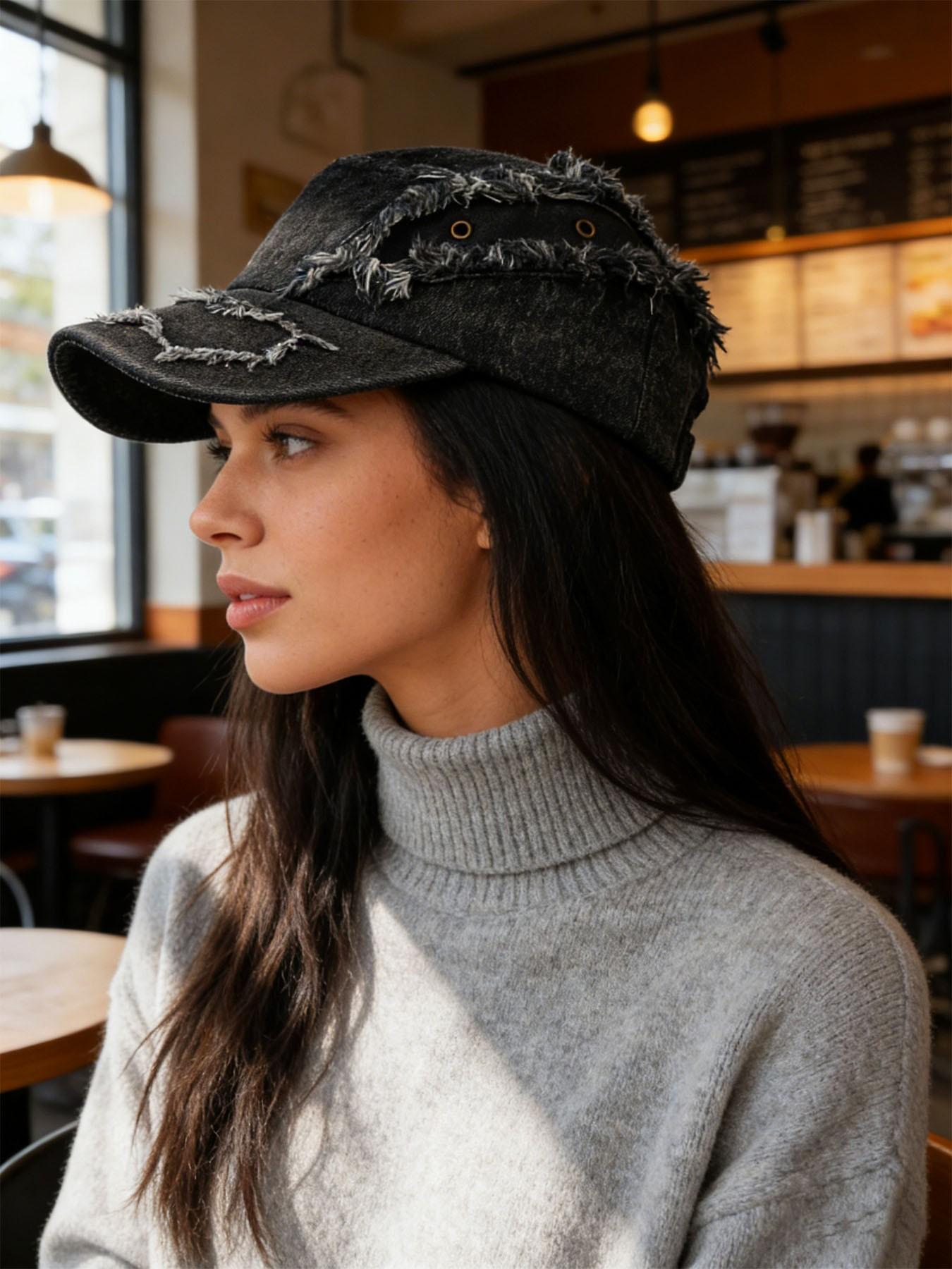 Flash Deal | Abouthexx Shop | Skin-friendly & Breathable | Comfy Washed Material | Y2K 5-Panel Cap | Complements any outfit. Must-have for retro fashion lovers.