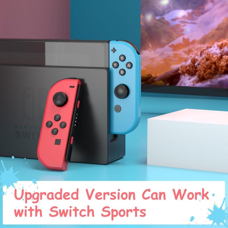 Wireless Controller for Nintendo Switch/switch Lite/oled, Switch Accessories, Dual Vibration Gaming Joystick, Replacement Gamepad Accessory