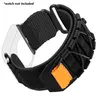Woven nylon sports watch strap, Smart Watch Accessories, Smartwatch strap compatible with Apple Watch series (49MM, 42MM, 44MM, 45MM) with metal buckle strap, suitable for 11-4/SE/Ultra 1-2 unisex wristband replacements (Band Only)