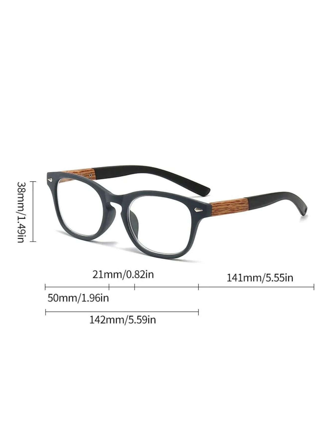 Fashion Presbyopia Reading Glasses Plastic Anti Blue Light Hyperopia Eyeglasses Eyewear for Men Women +1.0 +2.0 +2.5 +3.0 +3.5 +4.0