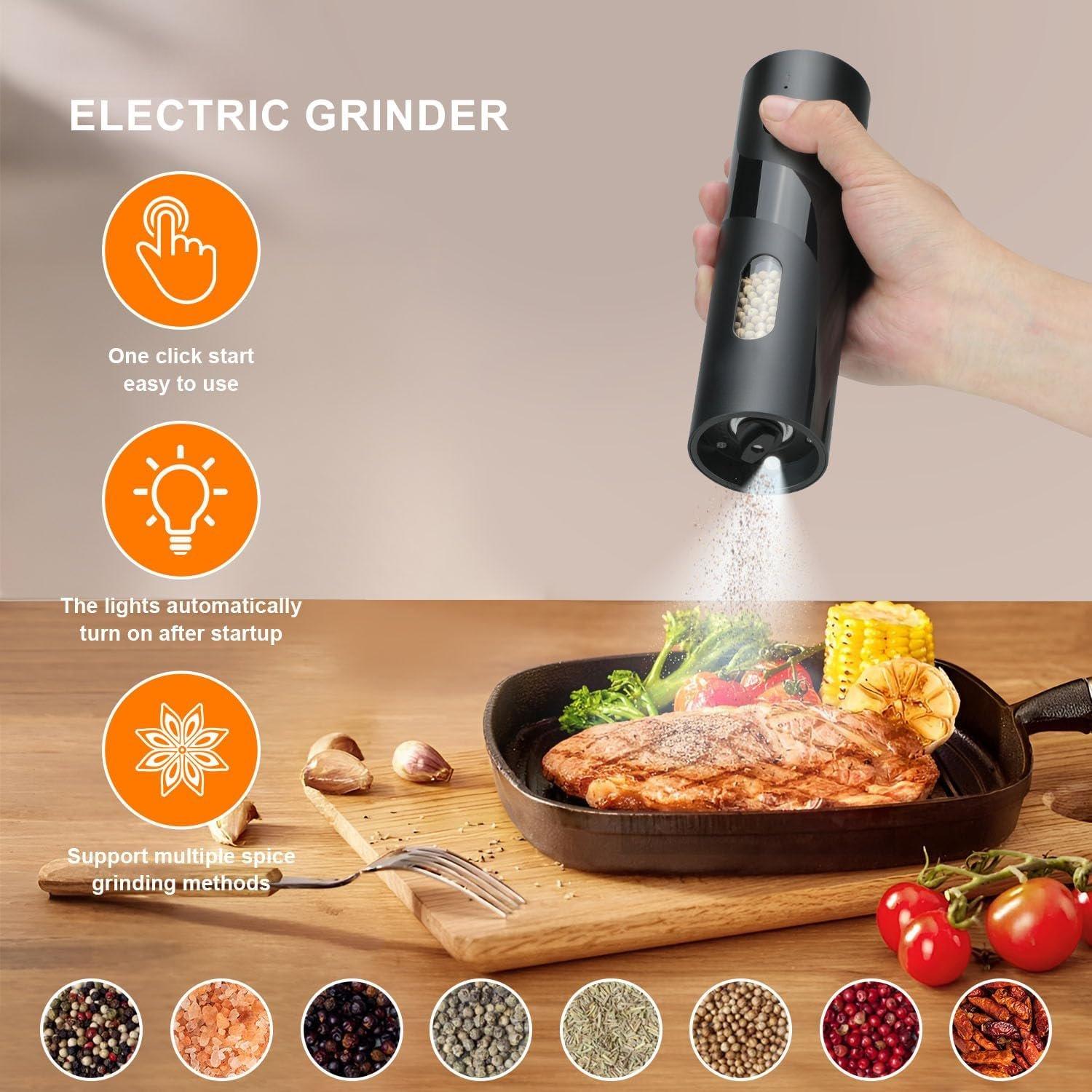 - Electric Salt and Pepper Mill Automatic ,  Operated