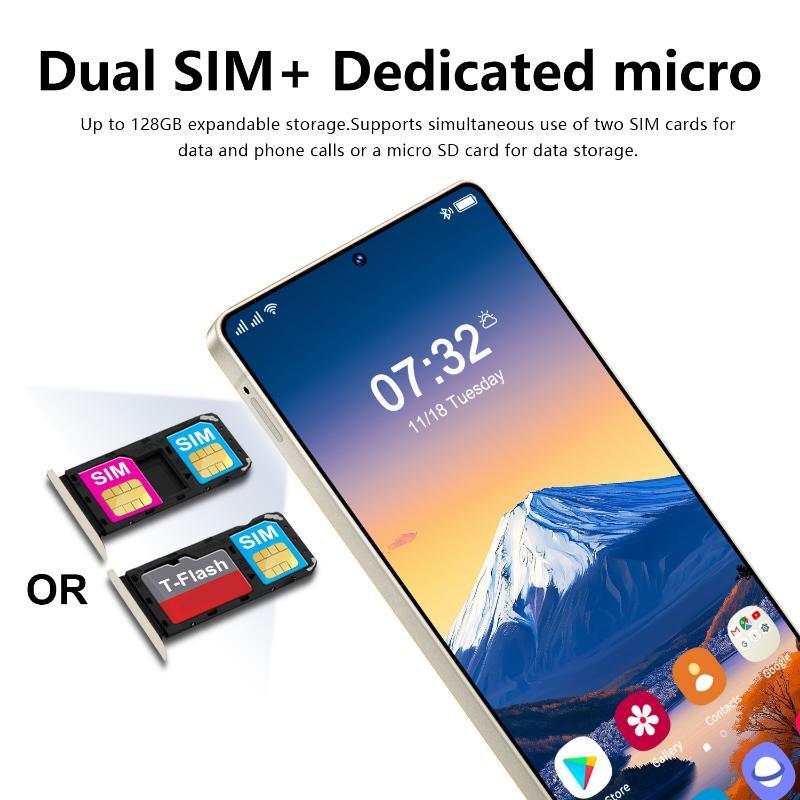 S25 Ultra Unlocked 4G Android 14 Smartphone.8GB+128GB,6.99" HD Display,8MP+20MPCam,4400mAh, Dual Card, Built-in Pen, FaceUnlock, , Case & ProtectorDual , Case & Protector budget-friendlysmartphones unlockedphone cost-effective phone flash s
