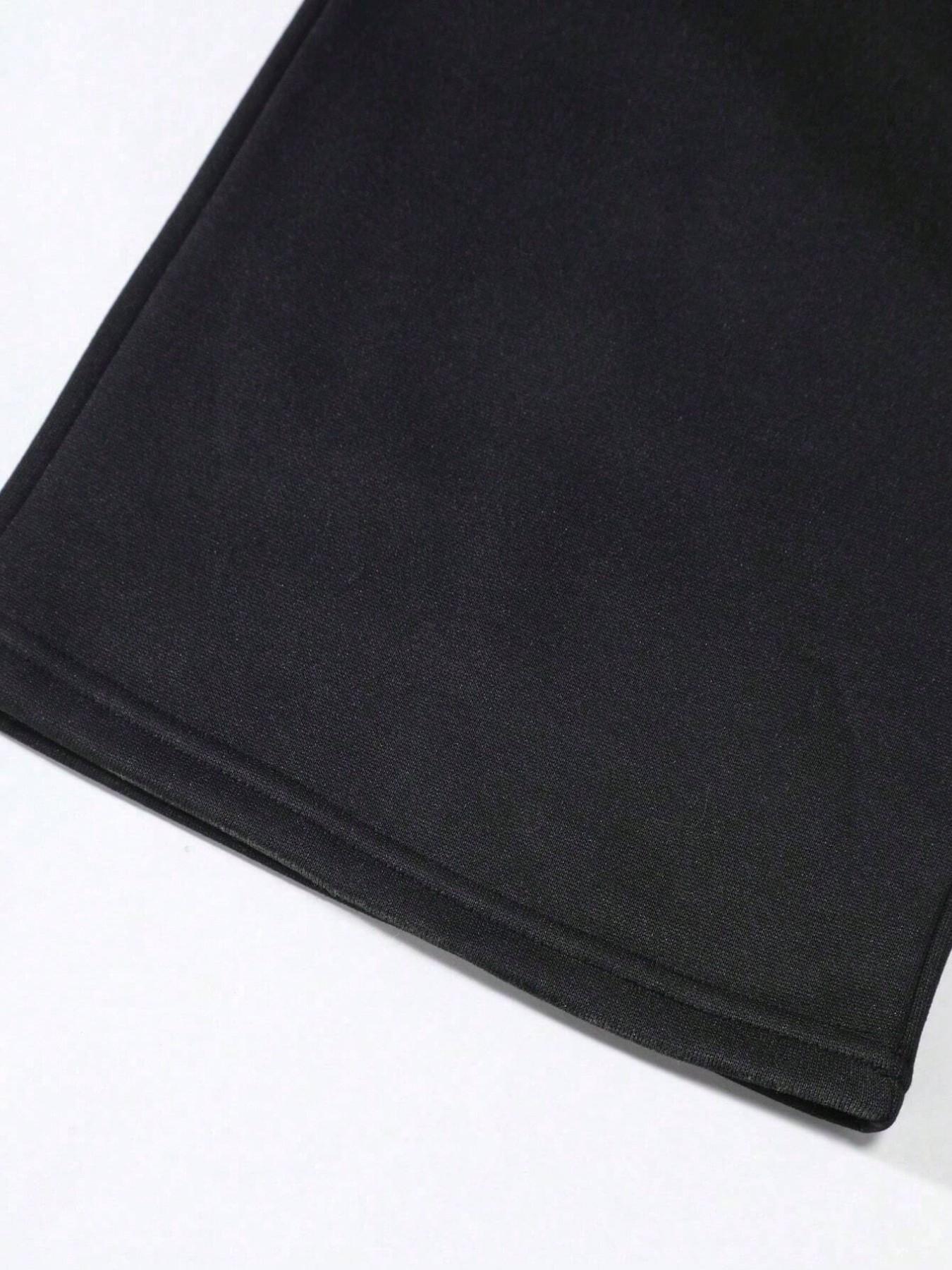 Women ab Letter Print Off-Shoulder Oversized T-Shirt & Wide Leg Pants Two Piece Set, Womenswear, Loose Fit, Soft Breathable Cotton Fabric, Perfect for Street Style, Daily Errands & Casual Lounging, Clothes Women ab Letter Print Off-Shoulder Oversized T-Shirt & Wide Leg Pants Two Piece Set, Womenswear, Loose Fit, Soft Breathable Cotton Fabric, Perfect for Street Style, Daily Errands & Casual Lounging, Clothes