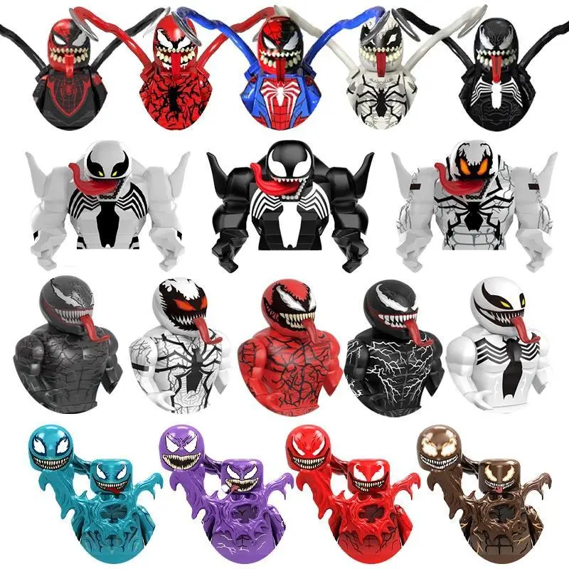 2026 New hot item   Venom Mini Building Blocks Things Model Figure Blocks Construction Bricks Toys For Children's Gifts
