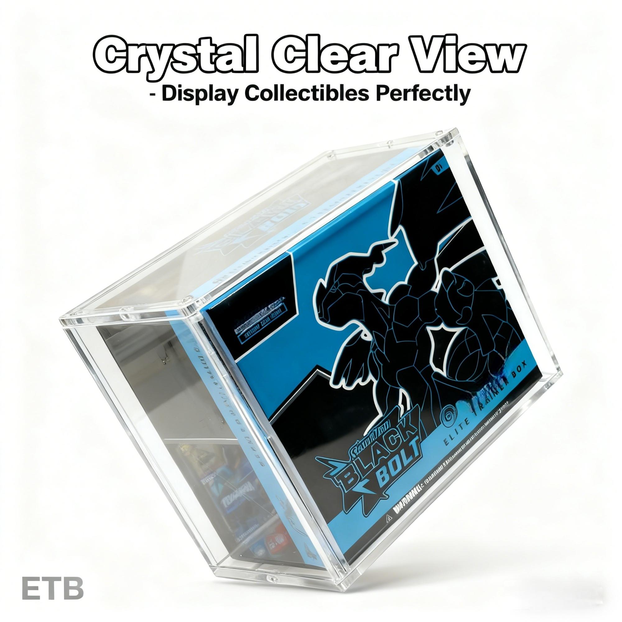 Acrylic Display Box Stackable Pokemon Card Holder, Transparent Magnetic Closure Case, Trading Card Storage, Ideal for Trading Cards & Collectibles - TikTok Shop Acrylic Display Box Stackable Pokemon Card Holder, Transparent Magnetic Closure Case, Trading Card Storage, Ideal for Trading Cards & Collectibles - TikTok Shop