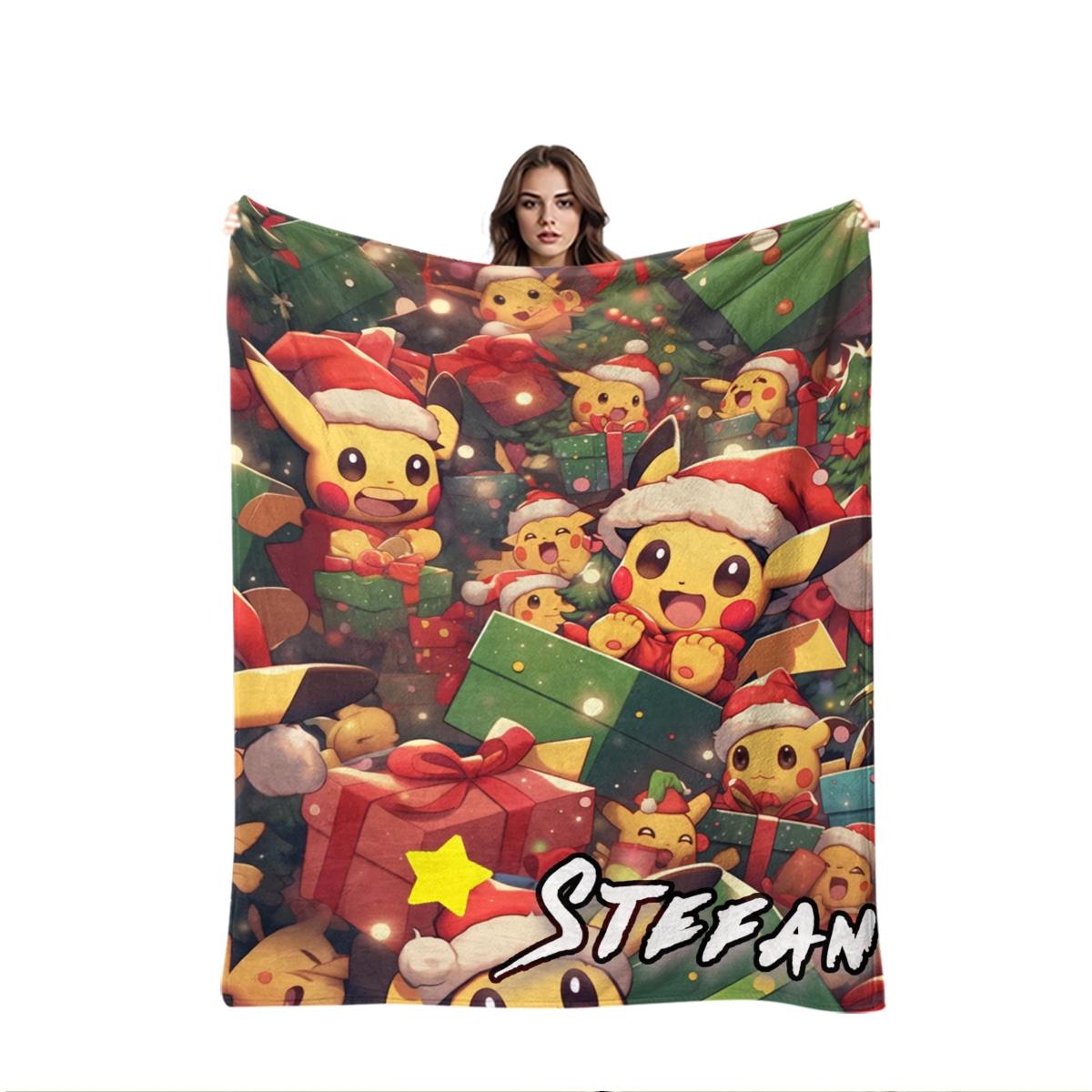 Soft Comfortable Printed Blanket, Office Nap Air Conditioning Blanket, Sofa Blanket, Autumn Winter Car Blanket, Hotel Couch Bed Camping Multi-Purpose Blanket