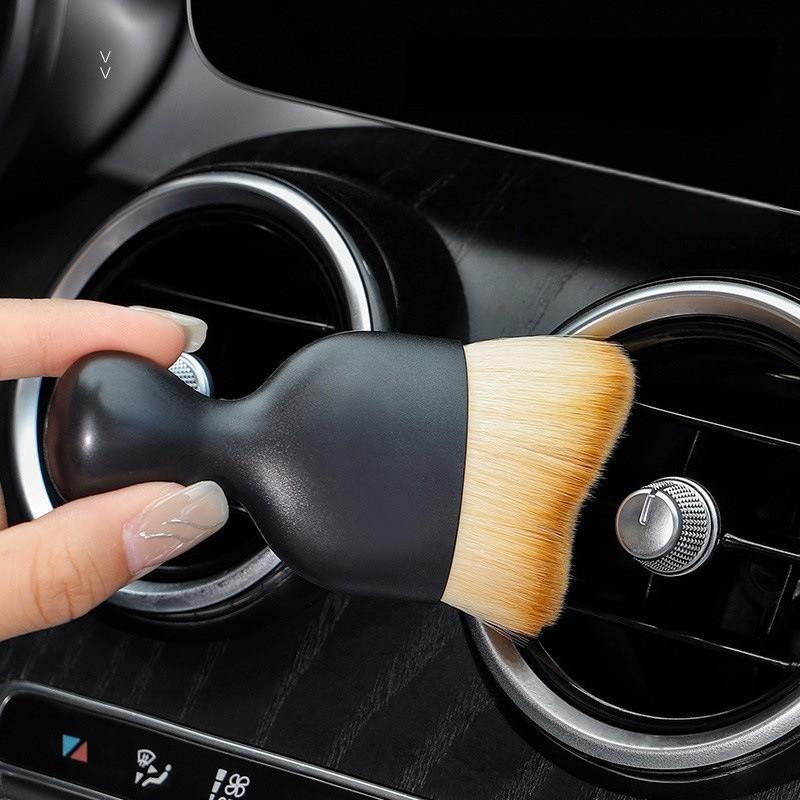 Car Interior Cleaning Brush Soft Bristles Air Vent Cleaner Dust Removal Car Gap Cleaning Tool for Vehicle Maintenance
