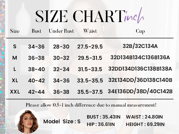 Avidlove Bustier Tops for Women V Neck Lace Bralettes with Underwired Corset Concert Crop Top