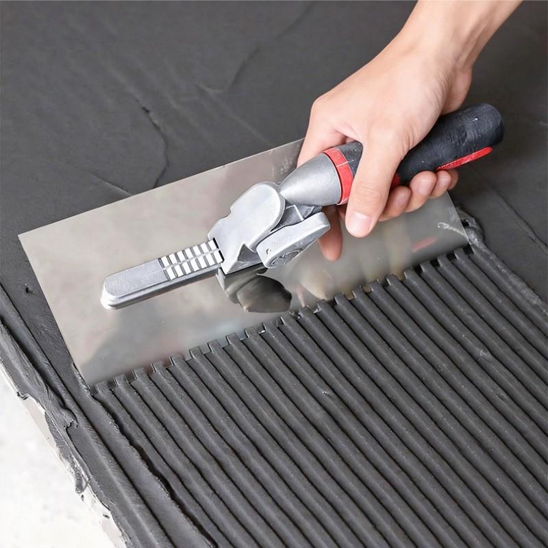 Zt Toothed Putty Knife Set, High-Quality Stainless Steel Blades, Durable & Sharp Tools for Home Repair, Ideal Gift for DIY Enthusiasts