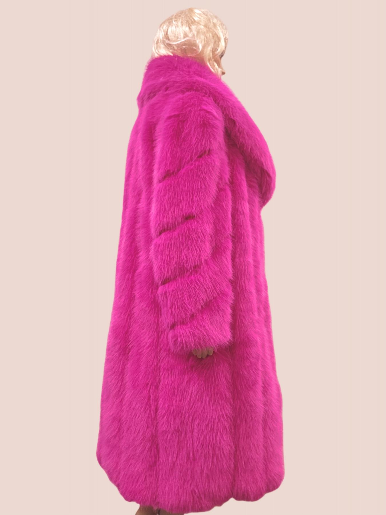 [Plus Size]Women's Faux Fur Coat, Comfortable Casual Party Jacket, Fashion Luxury Trendy Fall Winter, Soft Long Sleeve Pocket Medium Length, Outerwear