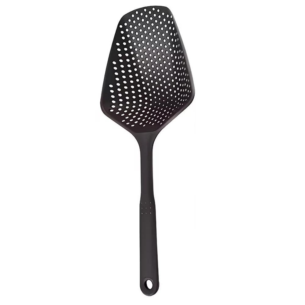 Plastic Strainer Spoon with Handle, Durable Plastic Slotted Spoon, Pasta Spoon and Pasta Strainer, Convenient for Cooking, Baking, and Draining Food, Efficient
