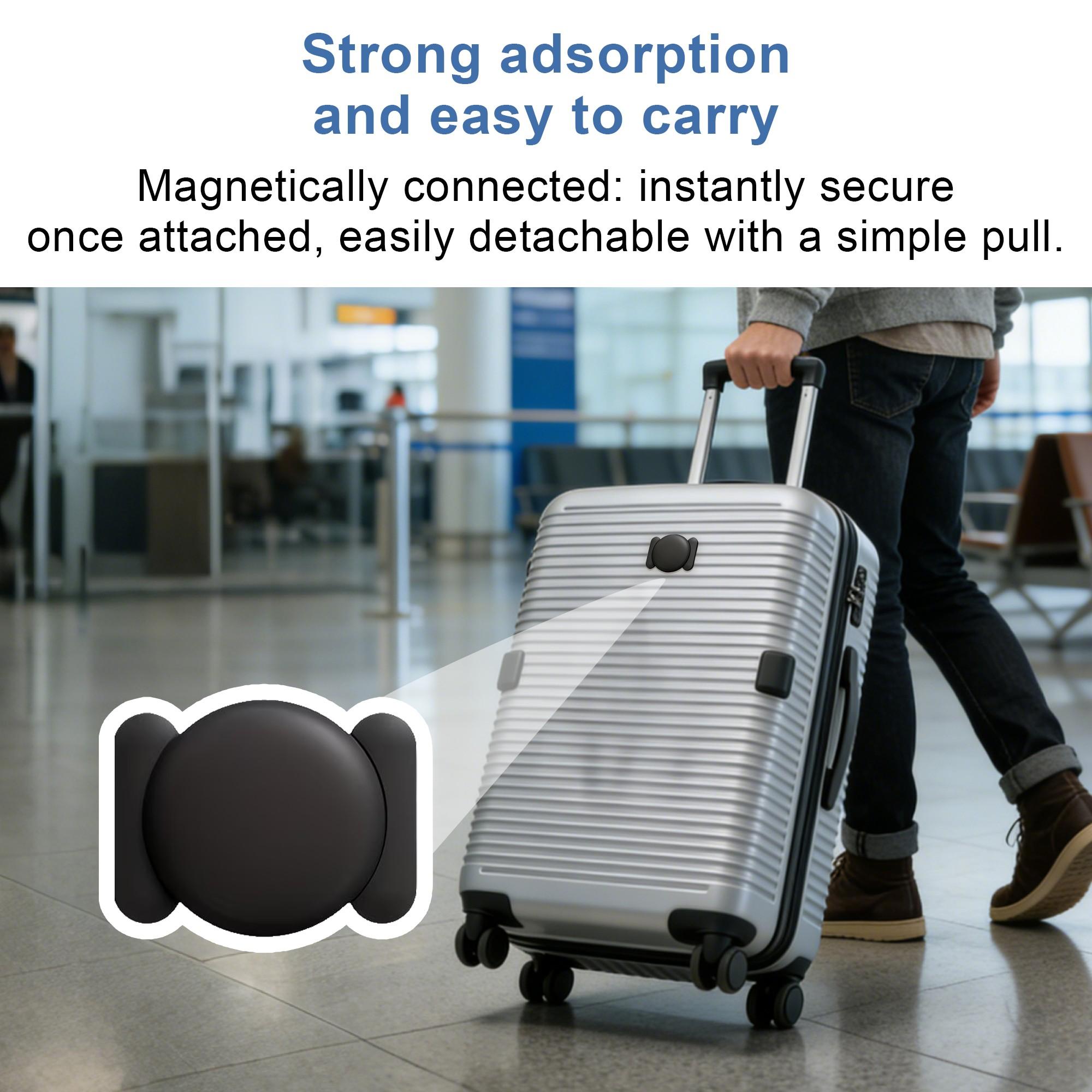 1pc Mini Lost Device with High-Quality Magnetic Case, Vehicle Locator, Item Tracker, Suitable for Cars, Bikes, Motorcycles, Pets, Luggage, iOS System Only