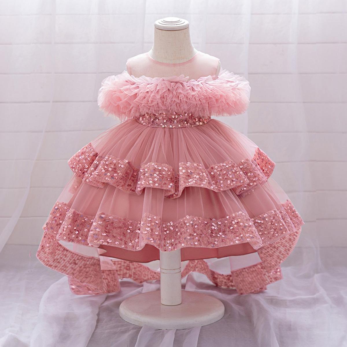 open lace back dress Amazon.com: OBEEII Baby Girl Dress Flower Christening Baptism Gown Formal  Party Special Occasion Dresses for Toddler Infant Hot Pink 10-11 Years:  Clothing, Shoes & Jewelry