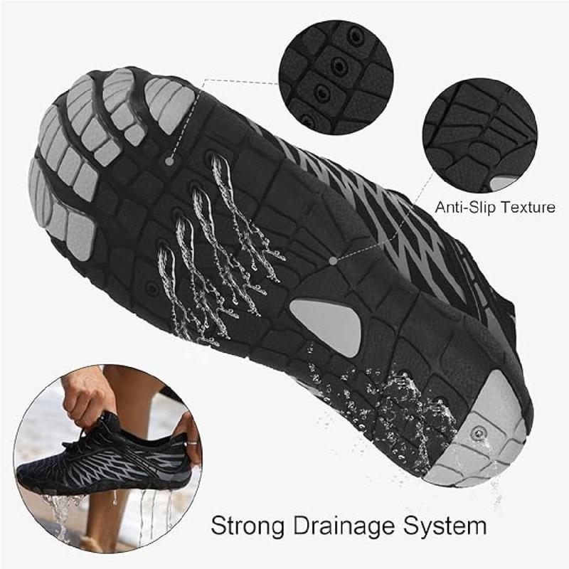 SANPON Hike Barefoot Shoes for Women & Men Breathable Non-Slip Athletic Footwear Wide Toe Water Shoes Activewear Universal Fit Ultra-thin Sole Mesh Upper Washable