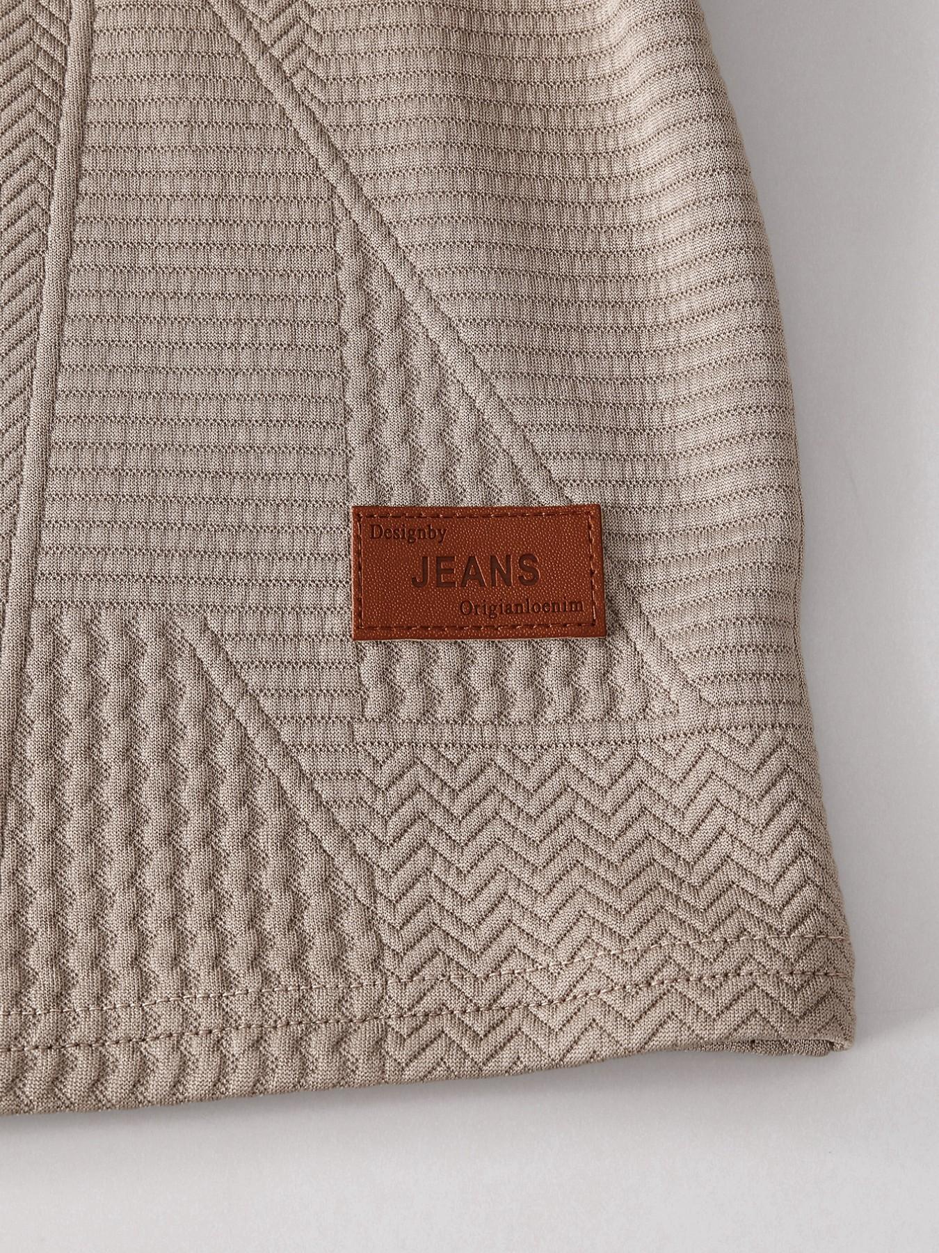 Boys' Summer New Set, Special Fabric Round Neck Short Sleeve with Casual Shorts, 2-Piece, Comfortable and Stylish