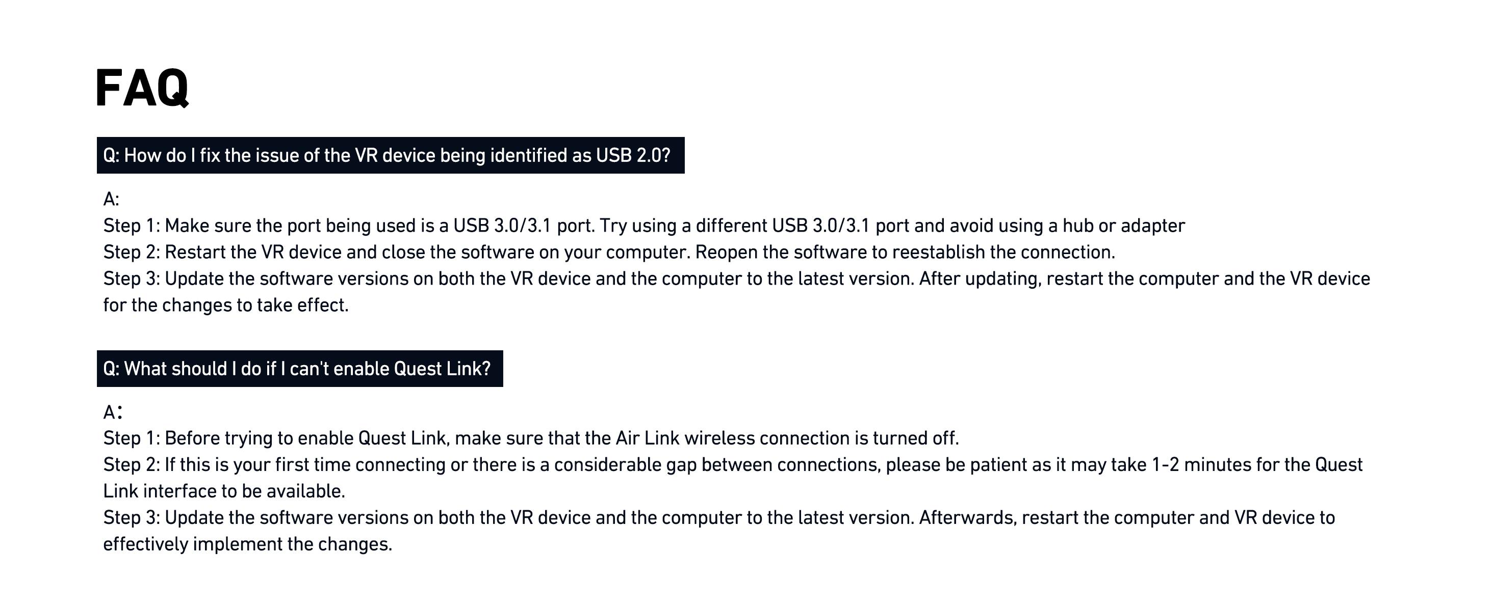 BENFEI Link Cable 16 FT Compatible with Oculus/Meta Quest 3, Quest2/Pro/Pico 4 Accessories and PC/SteamVR, High Speed PC Data Transfer, USB 3.0 to USB C Cable for VR Headset