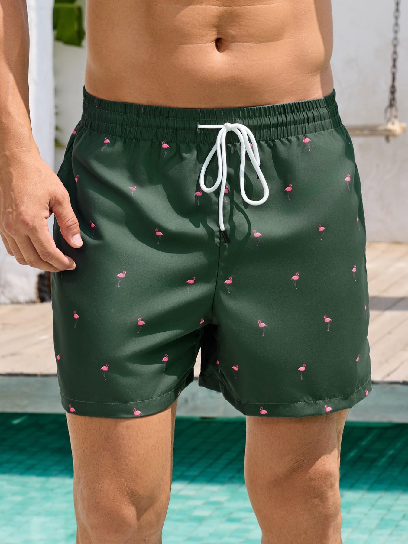 Men's Firebird Print Casual Shorts, Adjustable Waistband, Quick-Dry Breathable Fabric, Perfect Gift for Boyfriend or Brother