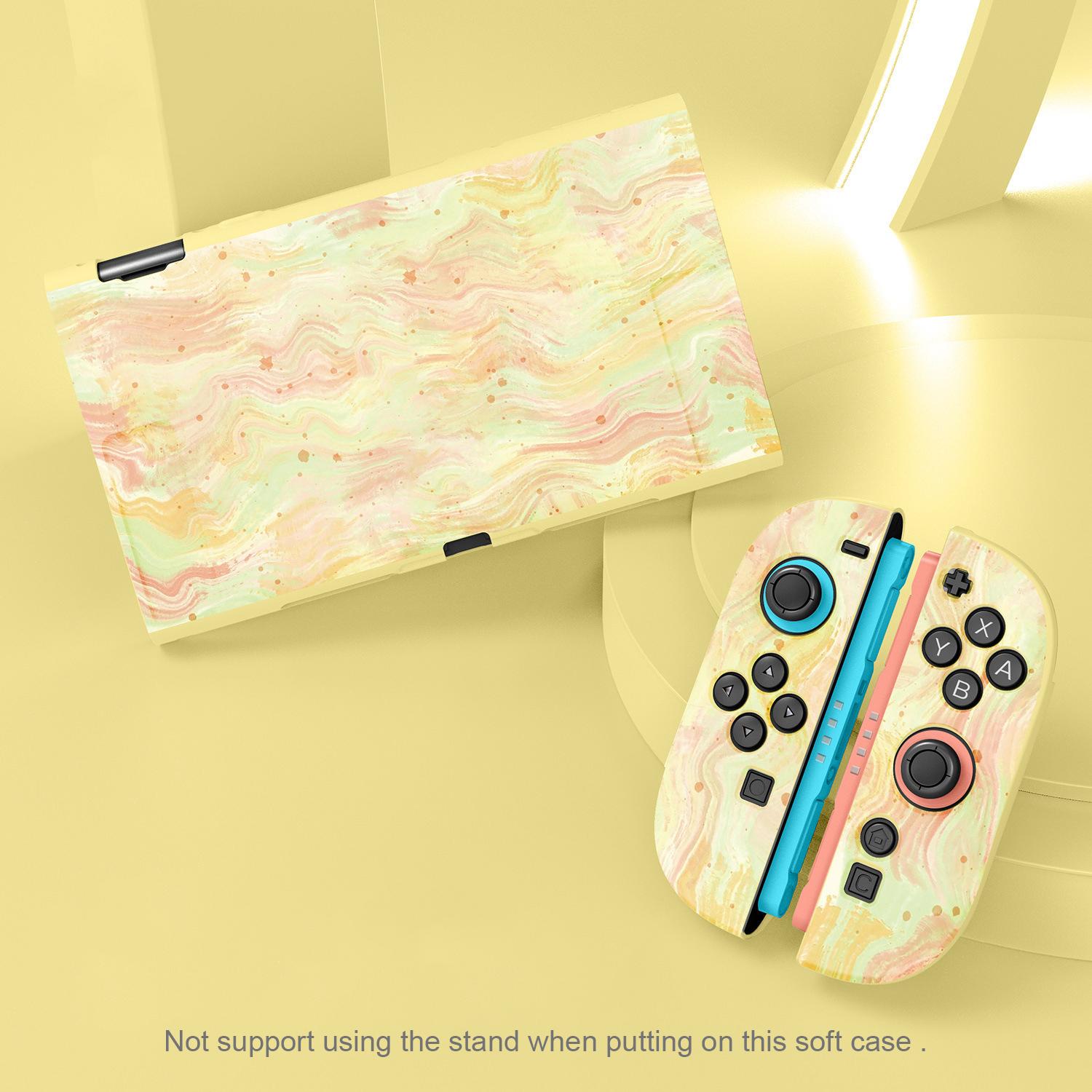 Soft TPU Case for Switch 2 Console Video Game Accessory Protective Cover for Switch 2 Skin Cover