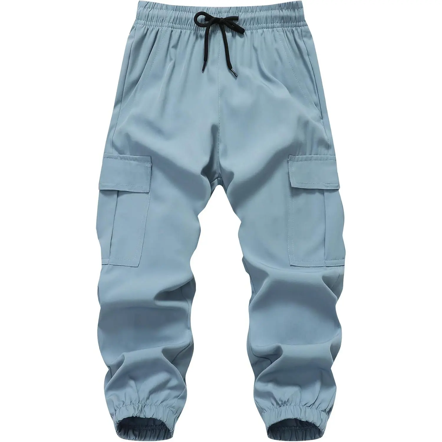 Baby Boys Cargo Joggers Pants Toddler Quick Dry Lightweight Hiking Pants Kids Pull On Sweatpants