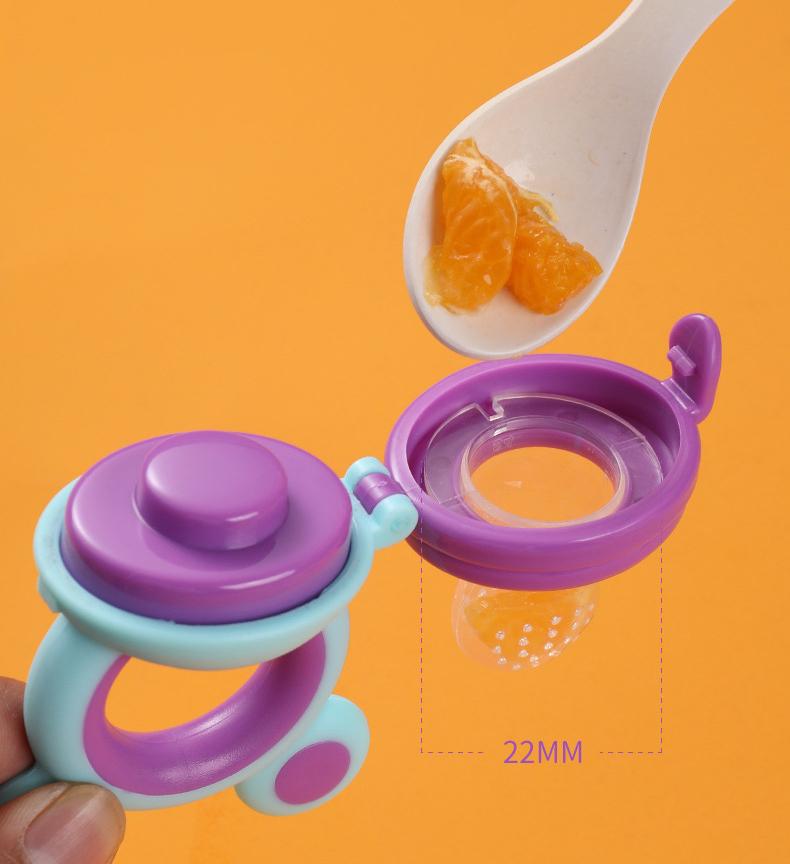 Silicone Baby Food Feeder |   Fresh Fruit & Veggie Teething Pacifier for Infants