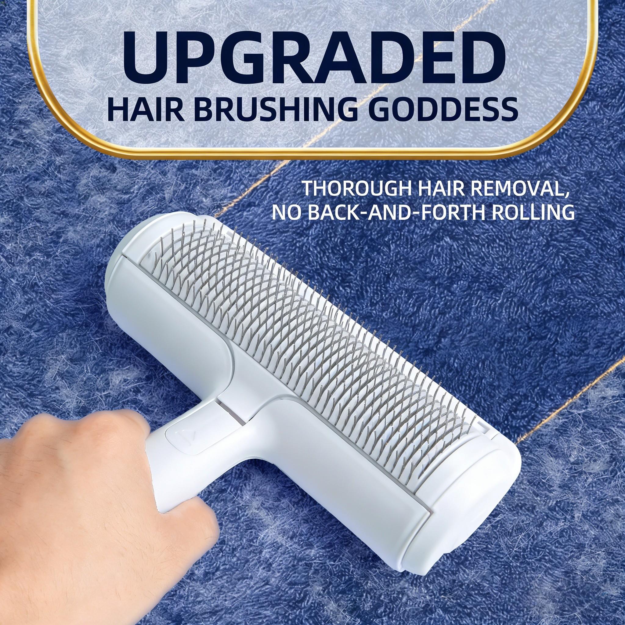 Chom Chom Roller Mini Pet Hair Remover, Reusable Fabric Cleaner for Clothes Sofa Car, Efficient Fur Removal Tool