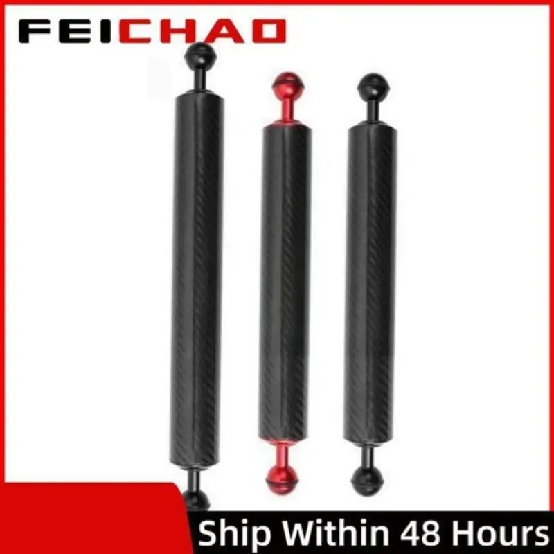 Feichao Underwater Diving Extension Tray Arm, Float Buoyancy Aquatic Arm, Dual 1" Ball Slr Camera, for Gopro, Osmo Action, 40mm Diameter