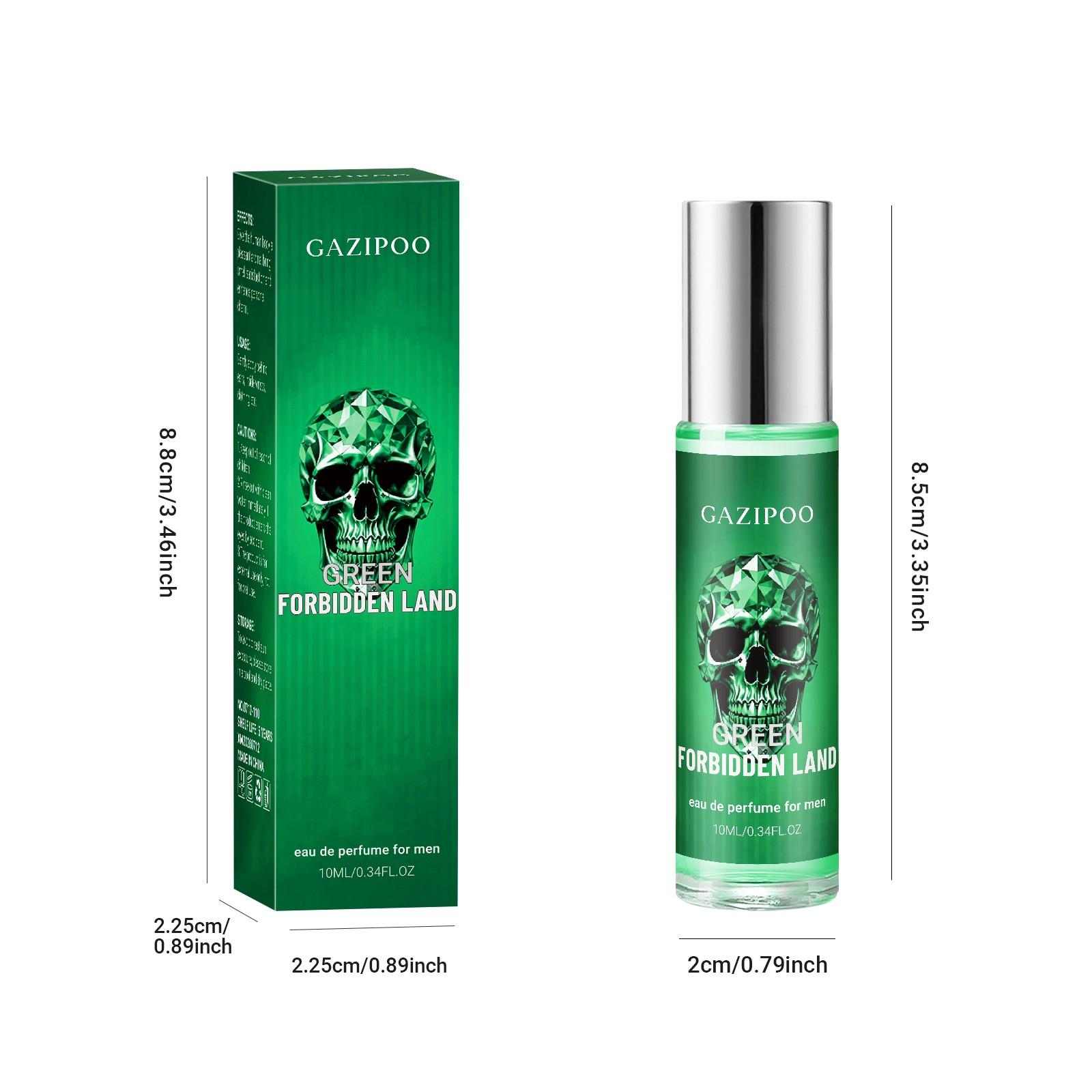 Zone Eau De Parfum 10ML, Citrus Pepper Opening, Lavender Vetiver Middle, Cedar Orris Base, Roll-On Application, Unique Woody Scent