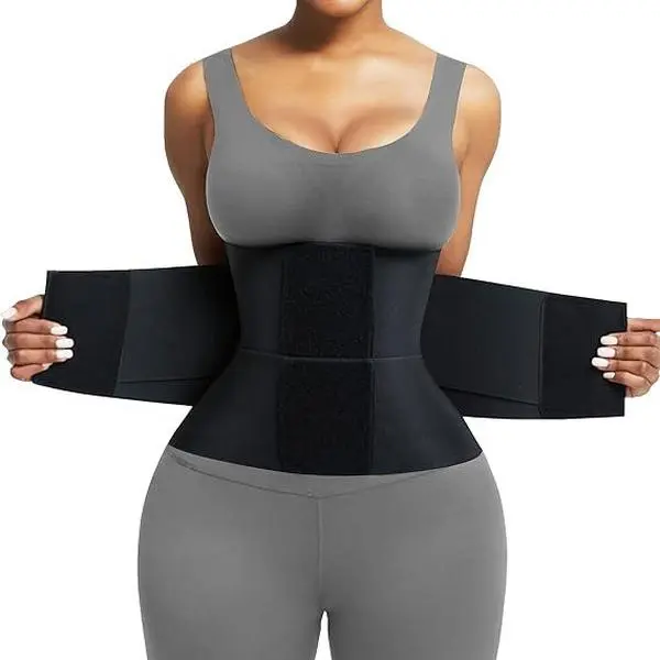 Waist Training Belt Waist Tightener Belly Belt Belly Tuck Shapewear Belt Triple Wrap Unisex Posture Correction Back Support Strap high-intensity