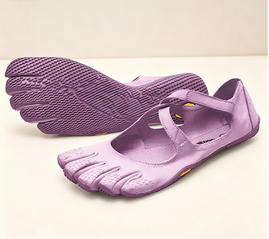 Women's Training & Gym Shoes, Breathable 5-Finger Split Toe Low-Profile Athletic Footwear with Non-Slip Sole for Yoga and Pilates, Athletic Gym Footwear, Low-Profile Breathable Women's Training & Gym Shoes