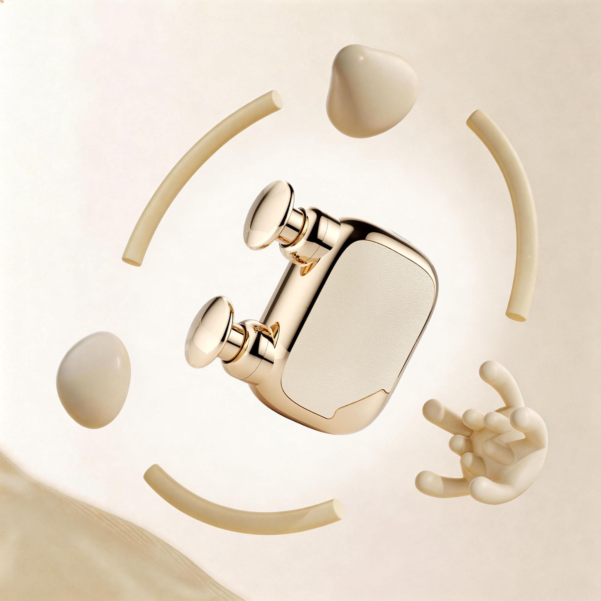 Mini Dual-Head Fascia Gun, Powerful Deep Muscle Massager, Equipped With 3 Massage Heads And 3 Adjustable Speed Settings; Supports USB Charging, Suitable For Travel, Exercise, And Daily Use. It Is An Ideal Travel Companion And A Great Gift Choice.