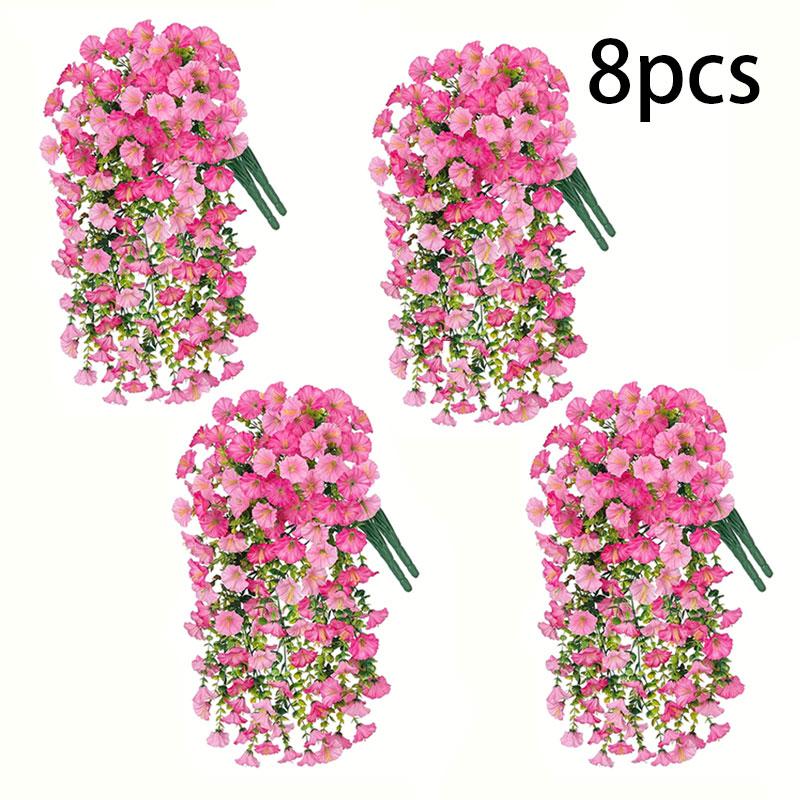 High-end dense spring artificial flowers with UV resistance for outdoor decoration, suitable for weddings, hotels, gardens, courtyards, photography, aesthetic room decoration, and seasonal celebrations. Faux Flowers